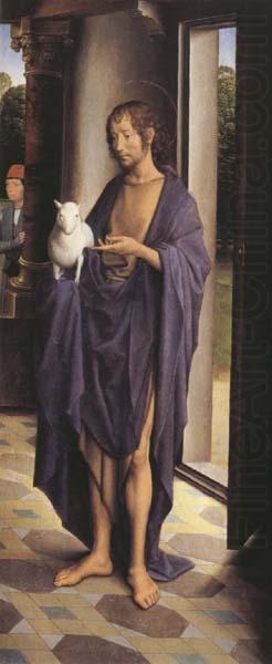 Hans Memling Saint John the Baptist china oil painting image